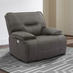 Spartacus Haze Power Reclining Sofa and Recliner
