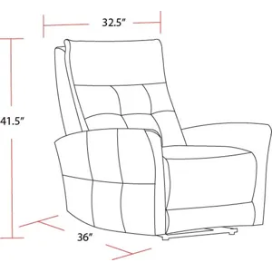 Gershwin Lucca Butterscotch Zero Gravity Power Recliner Two Pack