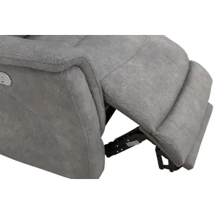 Linus Hudson Grey Zero Gravity Power Recliner Two Pack