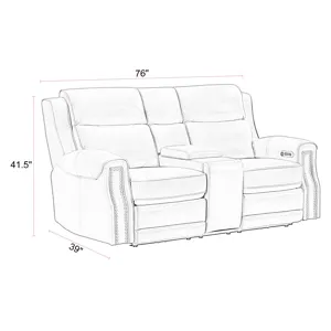 Hensley Marina Dream Power Loveseat