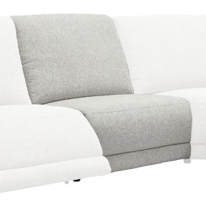 Julianna Crisp Taupe Armless Chair