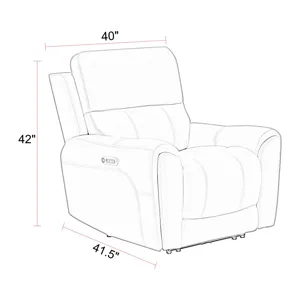 Hancock Apple Cider Zero Gravity Power Reclining Sofa and 2 Recliners