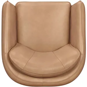 Norwood Renaissance Clay Swivel Glider Accent Chair Two Pack