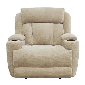 Dalton Lucky Fawn Power Reclining Sofa and Two Recliners