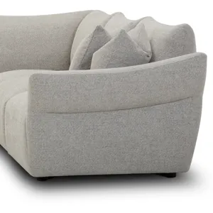 Playful Canes Cobblestone 6 Piece Modular Sectional