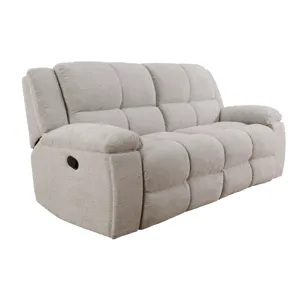 Buster Opal Taupe Manual Reclining Sofa Loveseat and Recliner