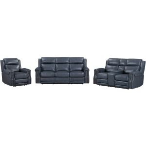 Hensley Marina Dream Power Reclining Sofa Loveseat and Recliner