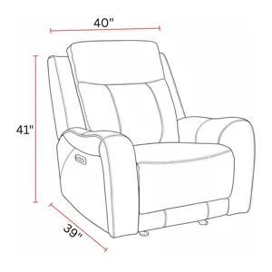 Haywood Butternut Power Reclining Sofa and Recliner