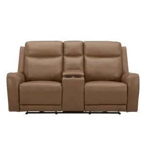 Haywood Butternut Power Reclining Sofa and Loveseat