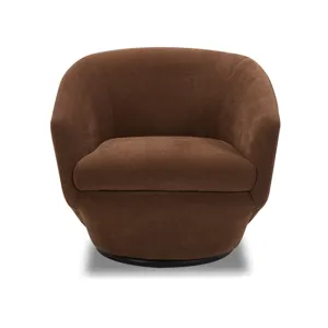 The Twist Elise Rust Swivel Chair