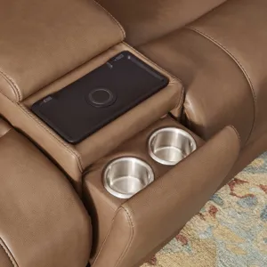 Hancock Apple Cider 6 Piece Zero Gravity Power Reclining Sectional with Power Adjustable Headrests