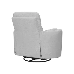 Radius Angora Linen Manual Swivel Recliner Two Pack
