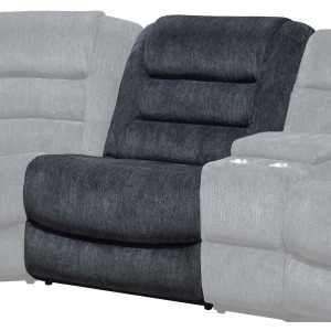Bolton Misty Storm Armless Recliner