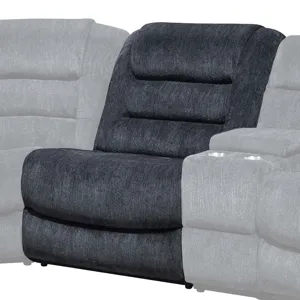 Bolton Misty Storm Armless Recliner
