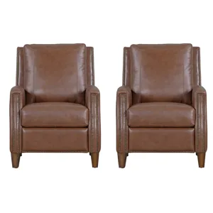 Hunter Chestnut Charm Power Cordless High Leg Recliner P2 Two Pack