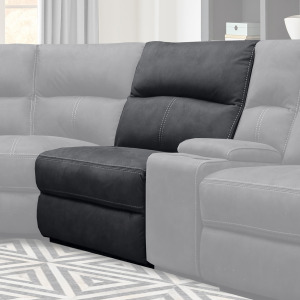 Polaris Slate Armless Recliner