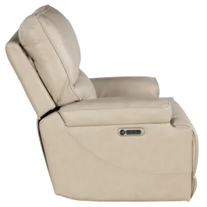 Whitman Verona Linen - Powered By Freemotion Cordless Power Recliner Two Pack