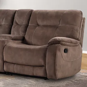 Cooper Shadow Brown Right Arm Facing Recliner