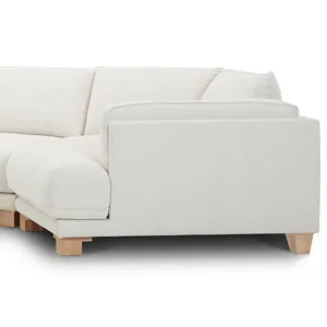 Escape Mirage Mist Right Arm Facing Bumper Chaise