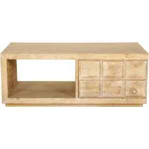Laguna Rectangular Storage Cocktail Table