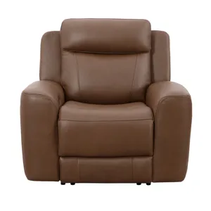 Calgary Autumn Umber Power Reclining Sofa and Recliner