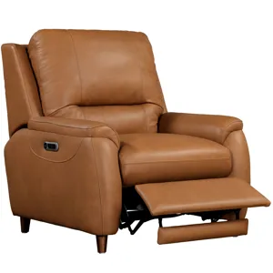Austin Caramel Cream Power Reclining Sofa and Recliner