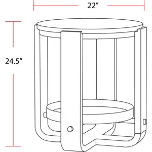 Escape 3 Piece Occasional Table Set