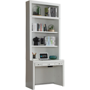 Catalina 40 In. Library Desk and Hutch