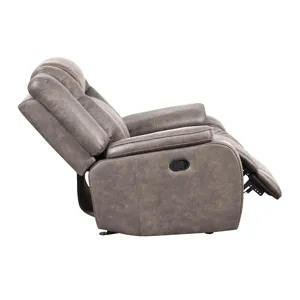 Blake Desert Taupe Manual Reclining Sofa Loveseat and Recliner