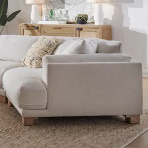 Escape Mirage Mist Right Arm Facing Bumper Chaise