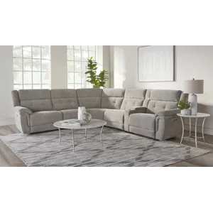 Richland Bristol Grey Entertainment Thin Console