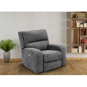 Polaris Bizmark Grey Power Recliner Two Pack