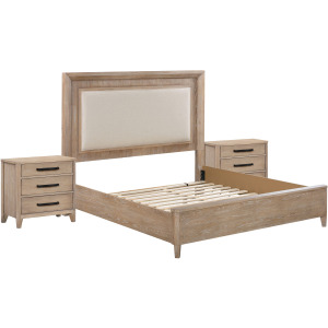 Breckenridge Bedroom King Bed with 2 Nightstands