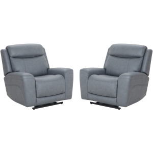 Callahan Sydney Evening Power Lift Recliner with Heat and Massage Two Pack