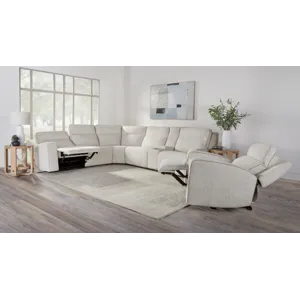 Lancaster Fluffy River Rock Power Right Arm Facing Zero Gravity Recliner P2