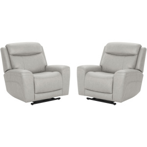 Callahan Sydney Granite Power Lift Recliner with Heat and Massage Two Pack