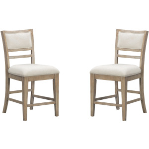 Breckenridge Dining Upholstered Counter Chair Two Pack
