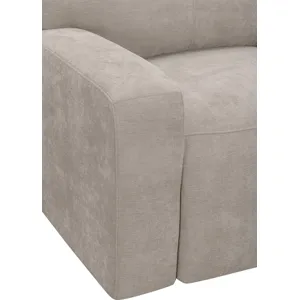 Traxton Jasper Taupe Power Zero Gravity Tilt Console Loveseat P3