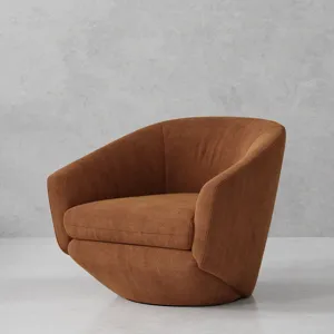 The Twist Elise Rust Swivel Chair