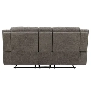 Buster Cabot Stone Manual Reclining Sofa and Loveseat