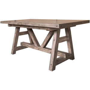 Lodge Dining Counter Height Extendable Dining Table