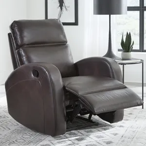Devin Pebble Brown Manual Recliner Two Pack