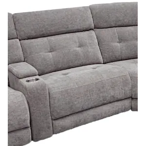 Richland Bristol Grey Power Armless Recliner
