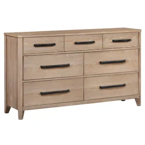 Breckenridge Bedroom King Bed 2 Nightstands and Dresser with Mirror