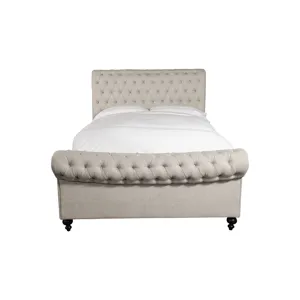 Jackie Crepe Queen Bed