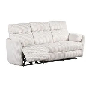 Radius Mega Ivory Power Reclining Sofa Loveseat and Recliner