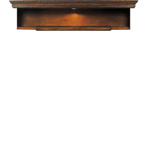 Huntington Expandable Bridge with Shelf and Back Panel
