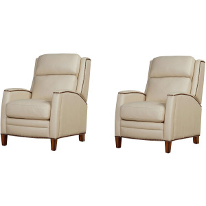 Vermont Pearl Glow Manual Recliner Two Pack