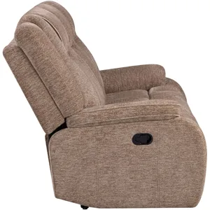 Bruno Plush Tobacco Manual Sofa