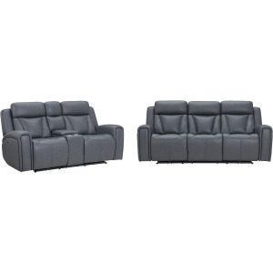 Maveric Bette Lapis Zero Gravity Power Reclining Sofa and Loveseat
